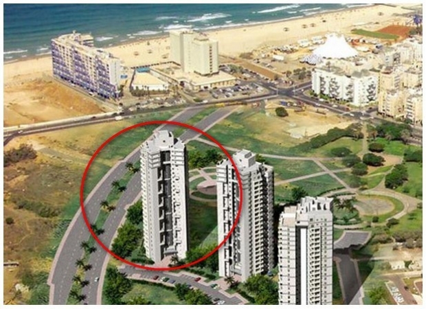 Апартаменты класса люкс у моря в  Бат Яме.